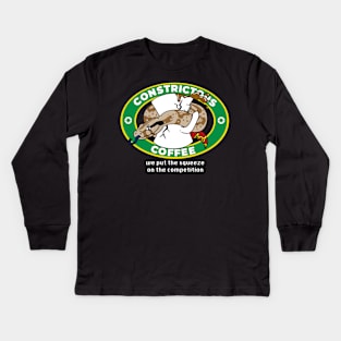 Constrictors Coffee Kids Long Sleeve T-Shirt